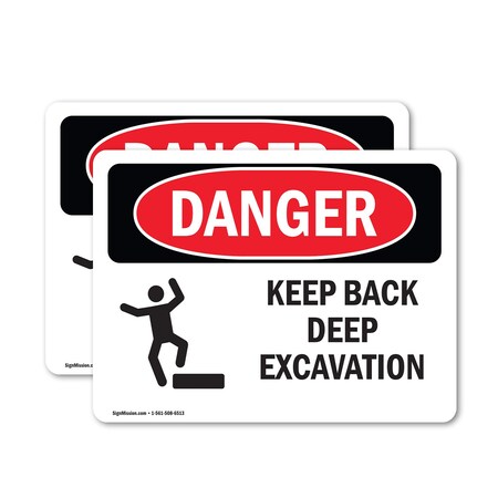 Signmission Safety Culture Sign, 10 in Width, Vinyl Decal, Rectangle OS-2PACK-DS-D-710-L-1380